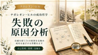 失敗ばかりで疲れた人へ！自滅を招く54の致命的原因と克服法