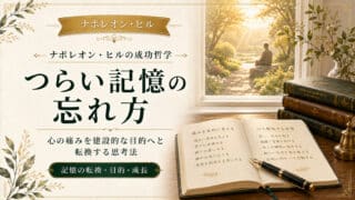つらい記憶の忘れ方！心の痛みを建設的な目的へと転換する思考法