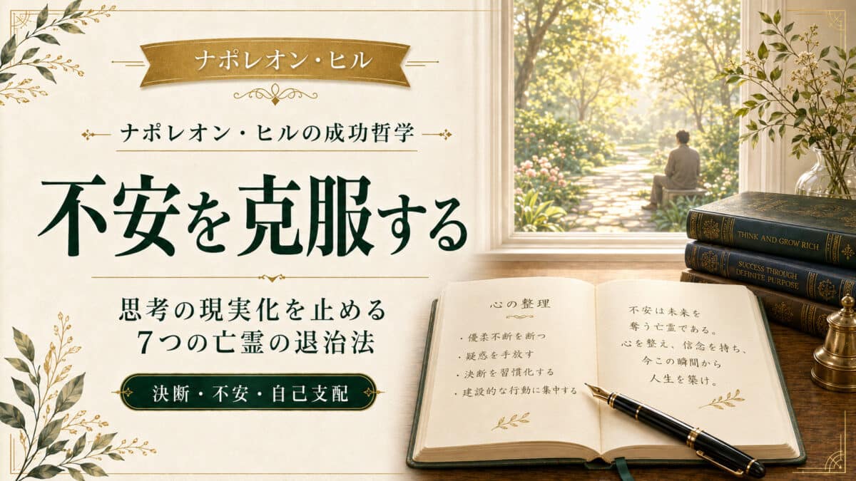 不安を克服する