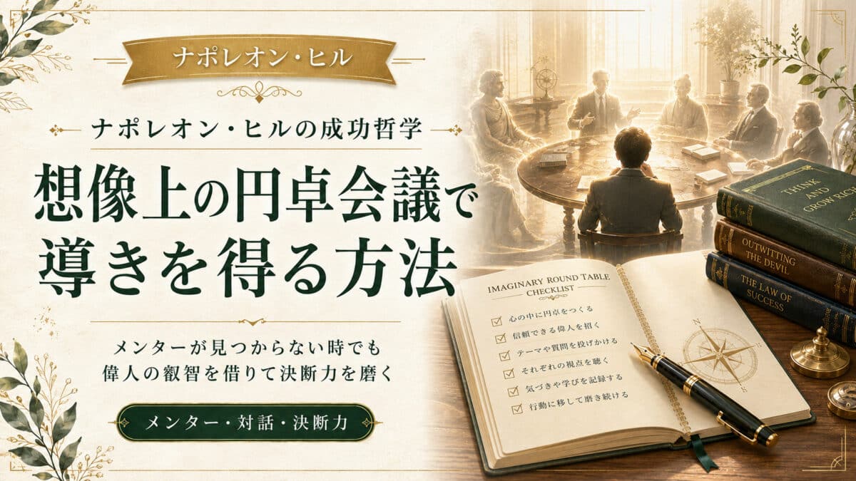 想像上の円卓会議とメンター