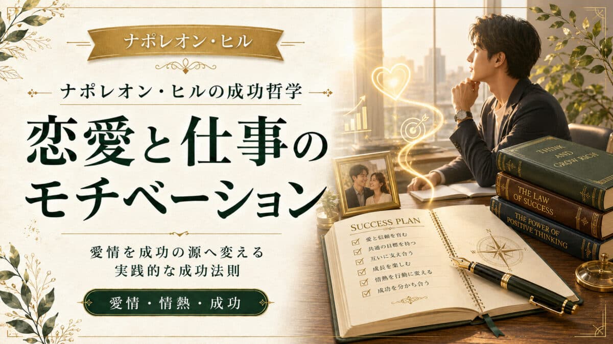 愛と仕事のモチベーションを結合する