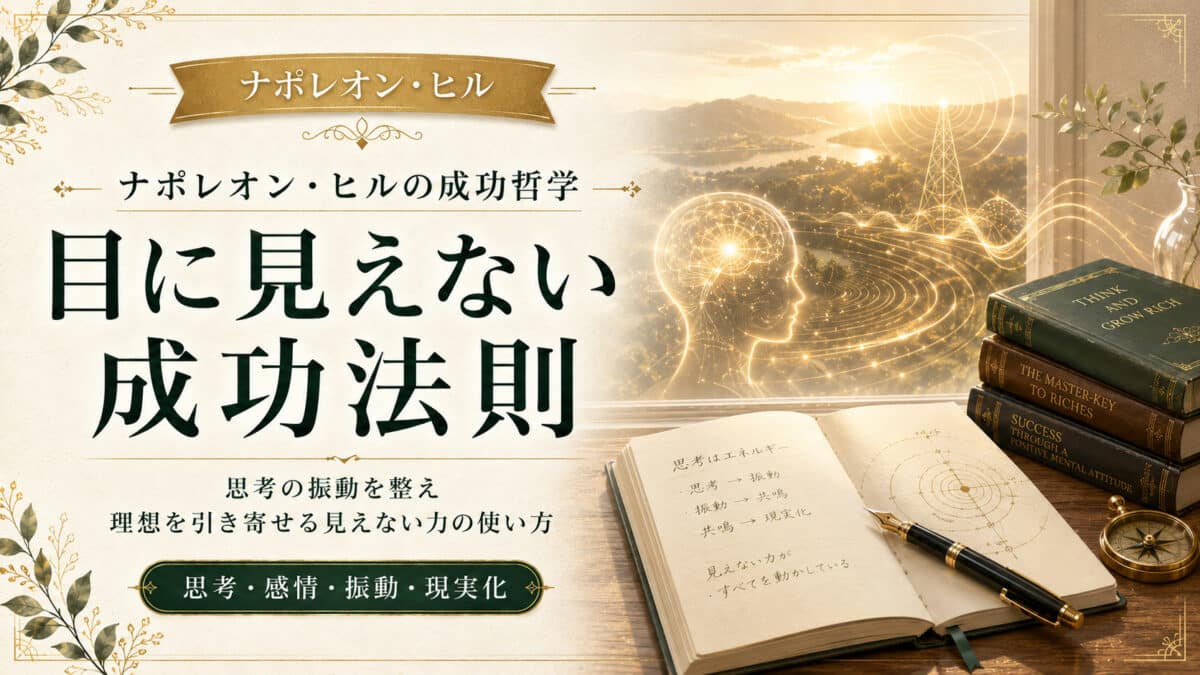 目に見えない成功法則