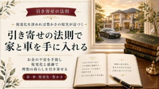 引き寄せの法則で家と車を手に入れる潜在意識の視覚化ステップ