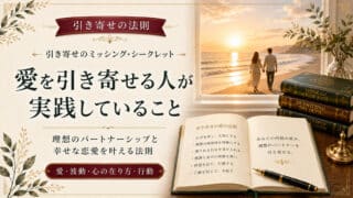 引き寄せの法則で恋愛・結婚を成就！特定の人と結ばれるやり方