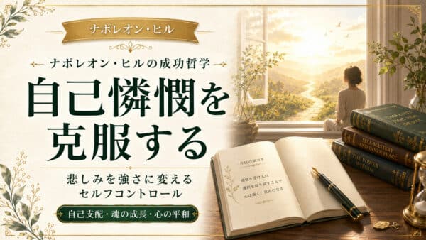 自己憐憫を克服する！悲しみを強さに変えるセルフコントロール