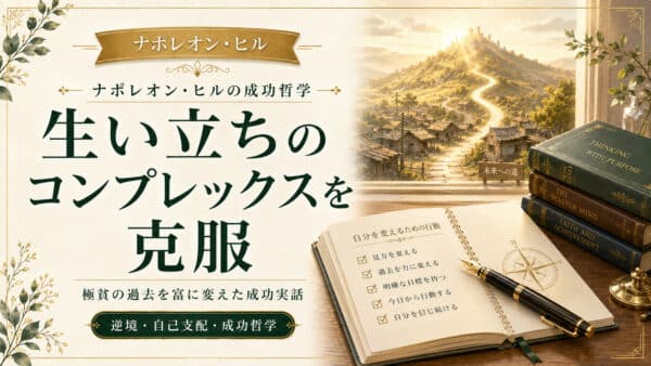 生い立ちのコンプレックスを克服！極貧の過去を富に変えた成功実話