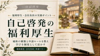 自己啓発の福利厚生と会社負担の実務ガイド｜補助の種類・申請の流れ・注意点