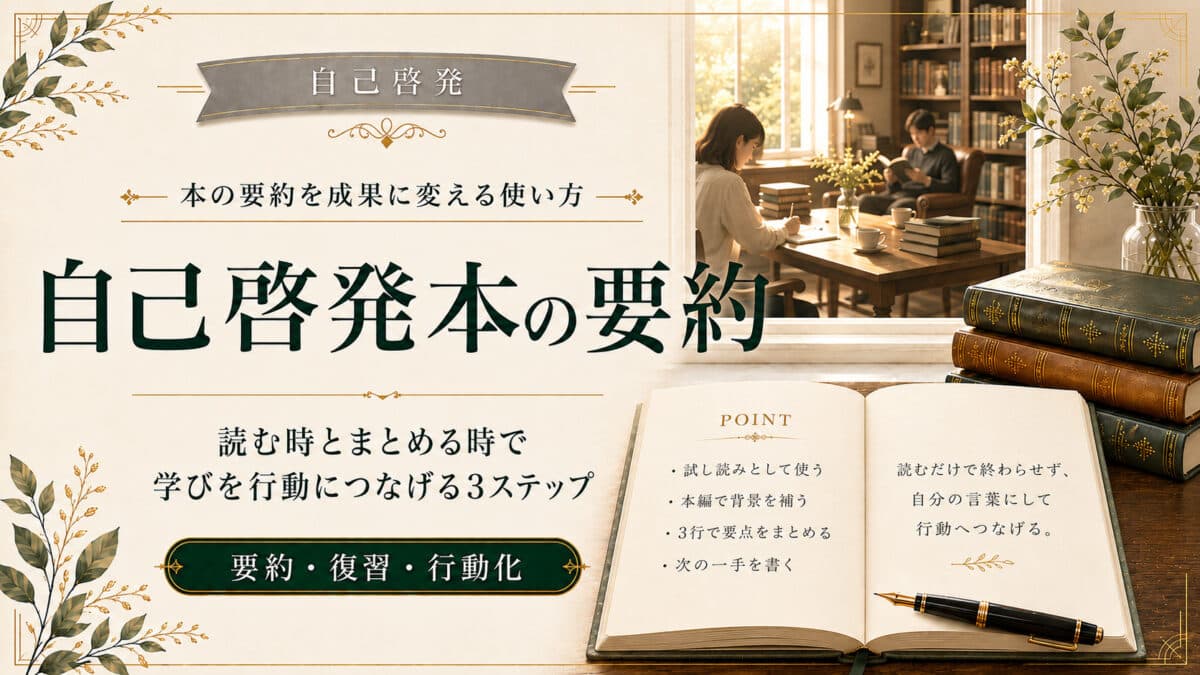 自己啓発本の要約