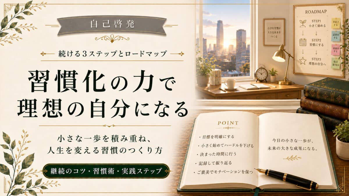自己啓発の習慣化