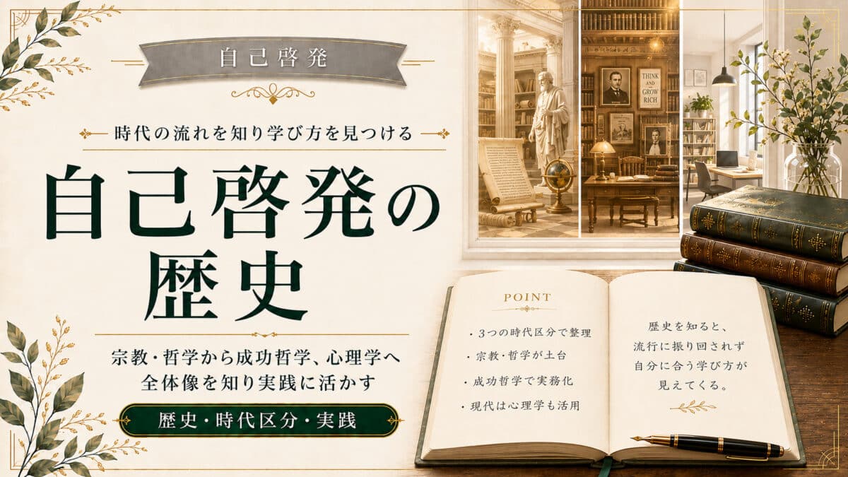 自己啓発の歴史