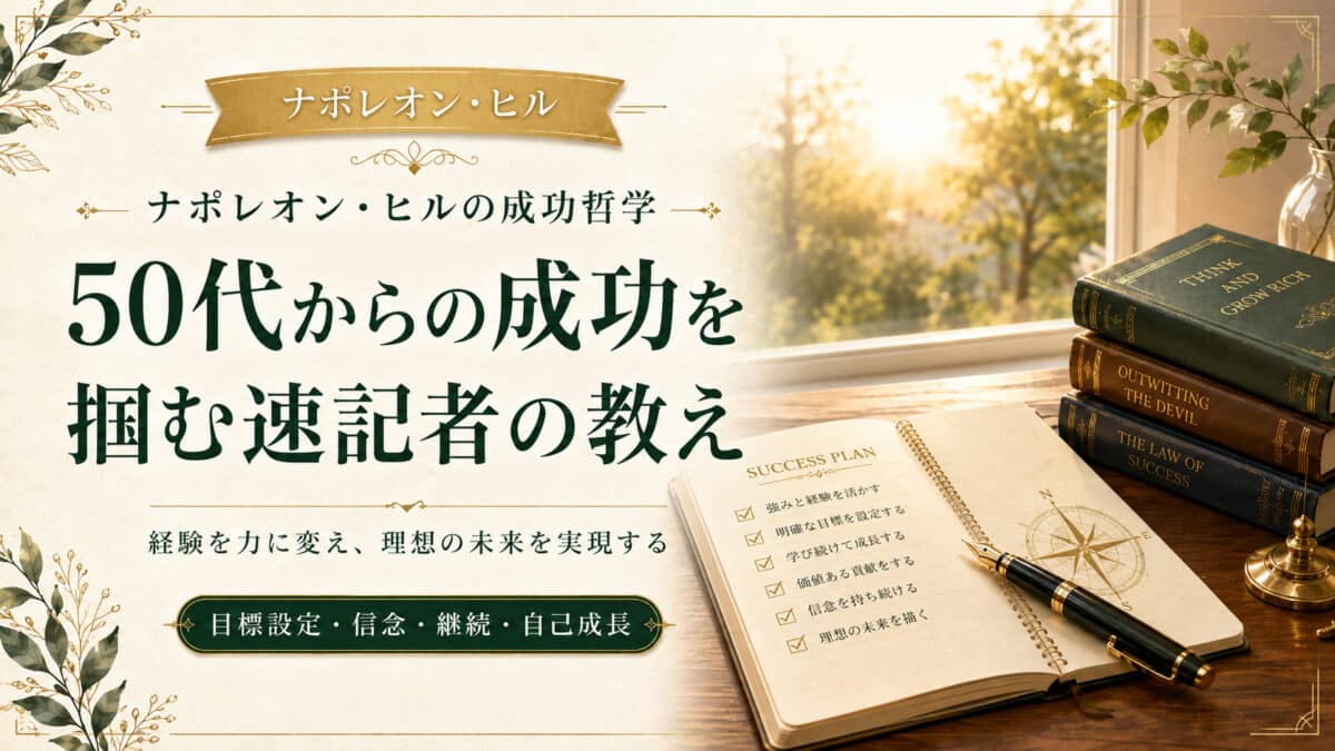 50歳を過ぎて成功した速記者