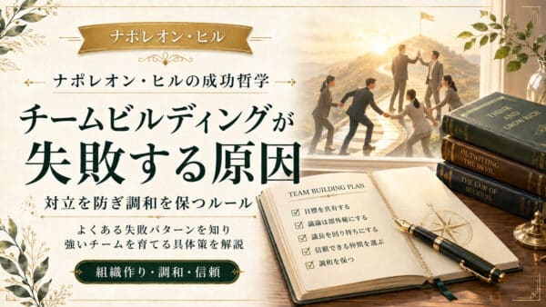 チームビルディングが失敗する原因！対立を防ぎ調和を保つルール