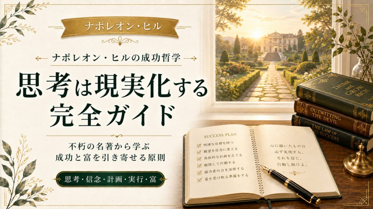 思考は現実化する完全ガイド