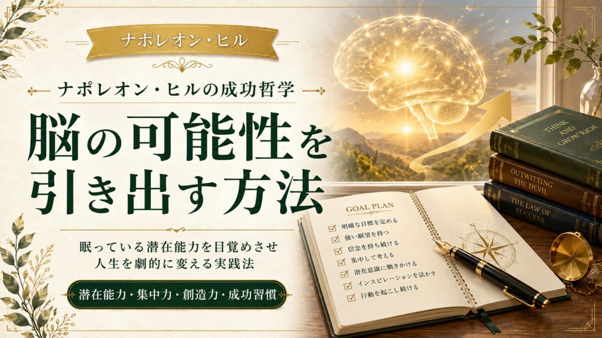 能の潜在能力を引き出す