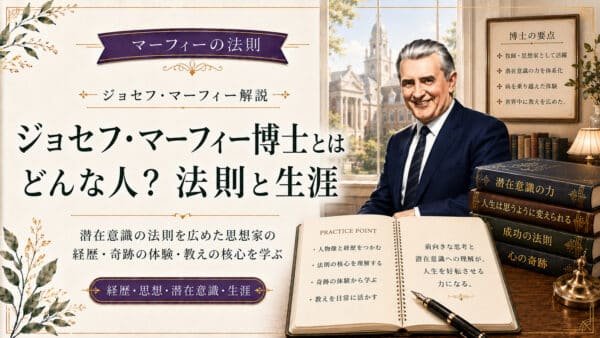 ジョセフ・マーフィー博士とはどんな人？マーフィーの法則と生涯