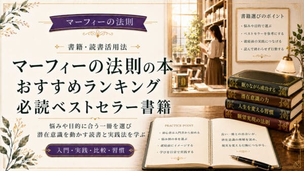 マーフィーの法則の本おすすめランキング！必読ベストセラー書籍