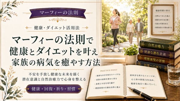 マーフィーの法則で健康とダイエットを叶え家族の病気を癒やす方法