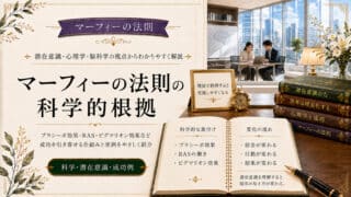 マーフィーの法則で人生が変わる！潜在意識の科学的根拠と成功例