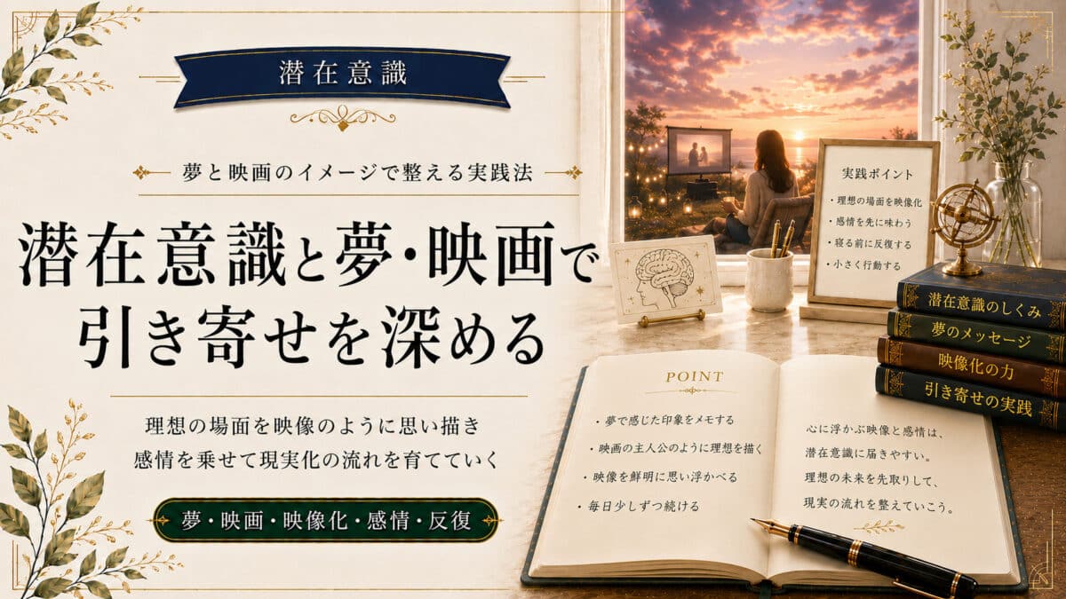 潜在意識と夢の関係