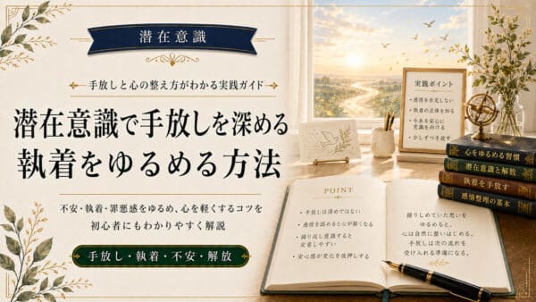 潜在意識の達人が実践する何もしないで結果を丸投げする極意